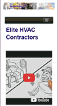 Mobile Screenshot of elitehvaccontractors.com